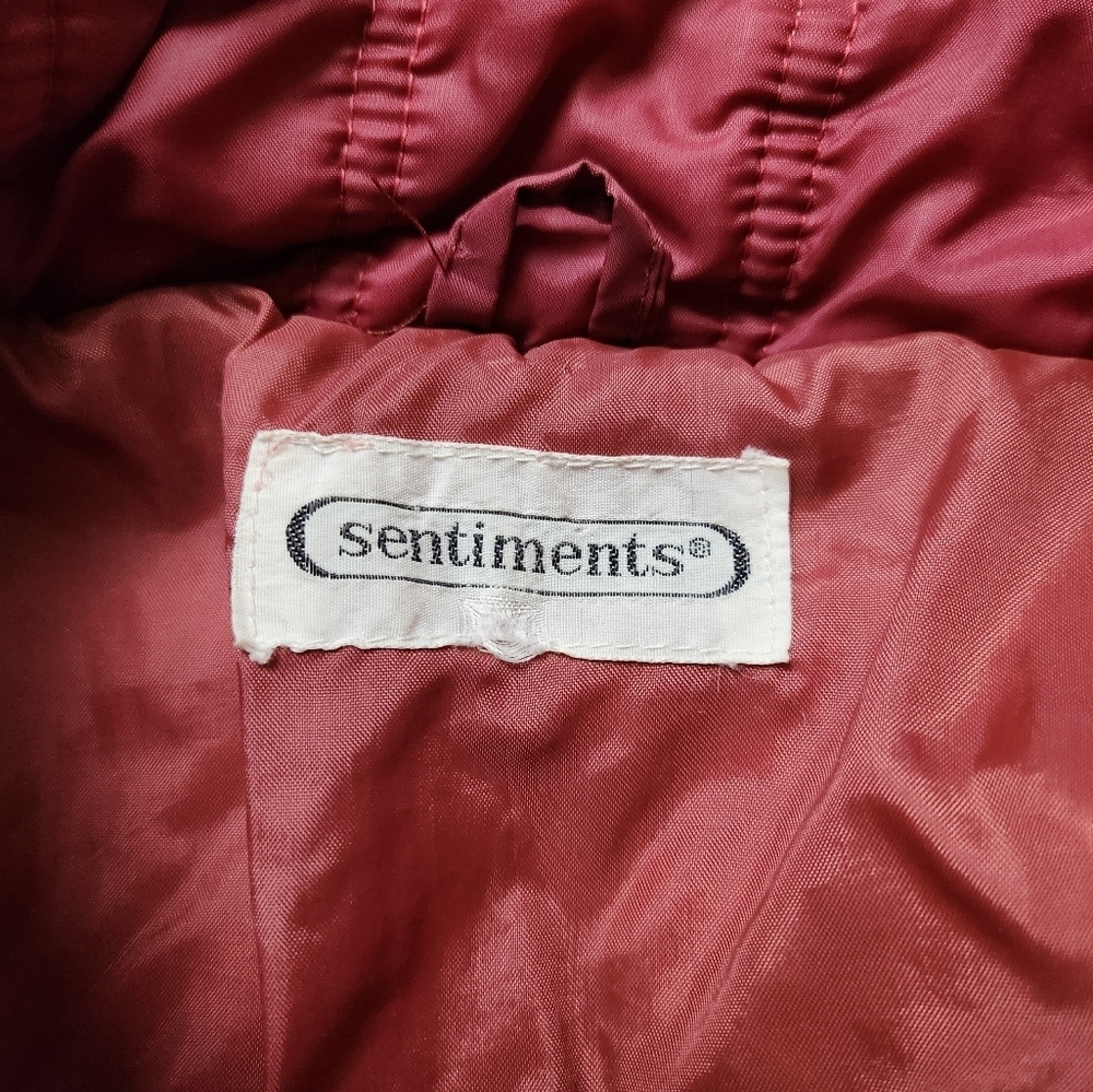 Vintage Pink Puffer Jacket - Picture 3 of 8